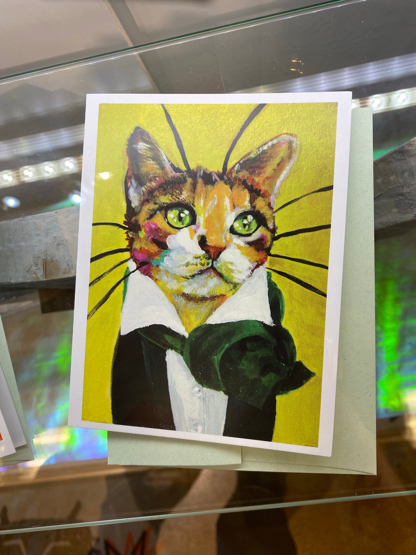 Highly Professional Business Cat Notecard Set