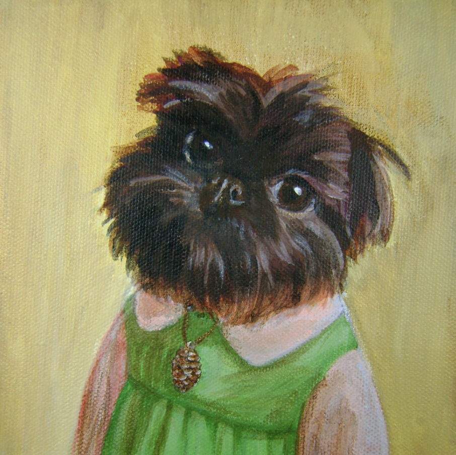 Giclée Print Dog Pinecone