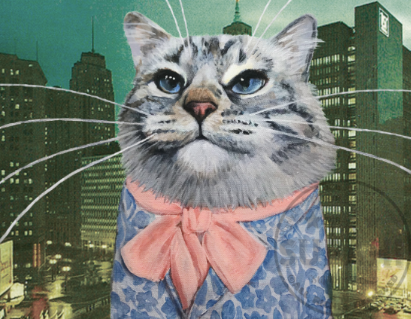 Giclée Print Cat Fwank