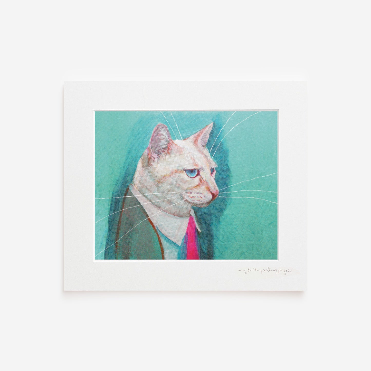 Giclée Print Cat Pimento Cheese Acrylic