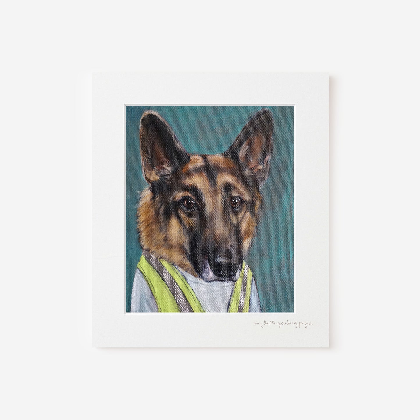 Giclée Print Dog BlackJack