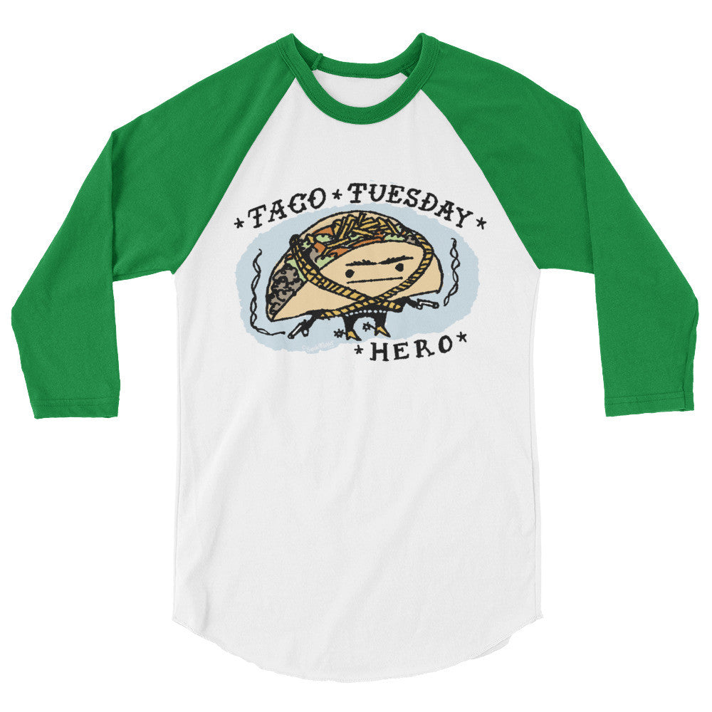 Taco Tuesday Hero Raglan Shirt – The Supah Market