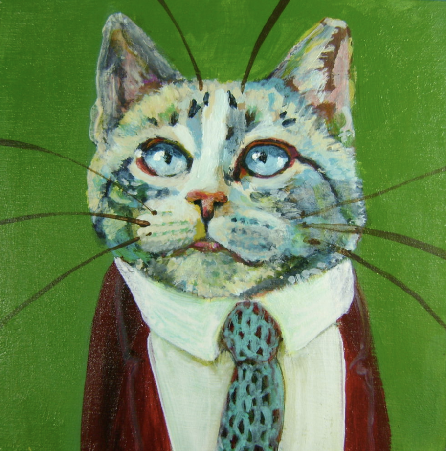 Giclée Print Cat Mr. Mustafa