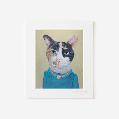 Giclée Print Cat Ziggy