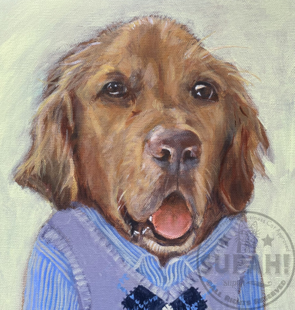 Giclée Print Dog Finnegan