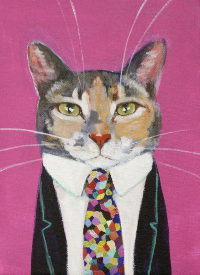 Giclée Print Cat Buzz